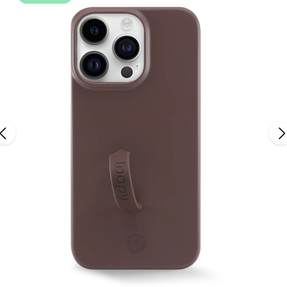NWT LOOPY Case in Espresso iPhone 14 Pro Max